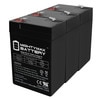 Mighty Max Battery 6V 4.5AH SLA Battery Replaces Teledyne S64, S65, 2RL6S5R - 3 Pack ML4-6MP388997485